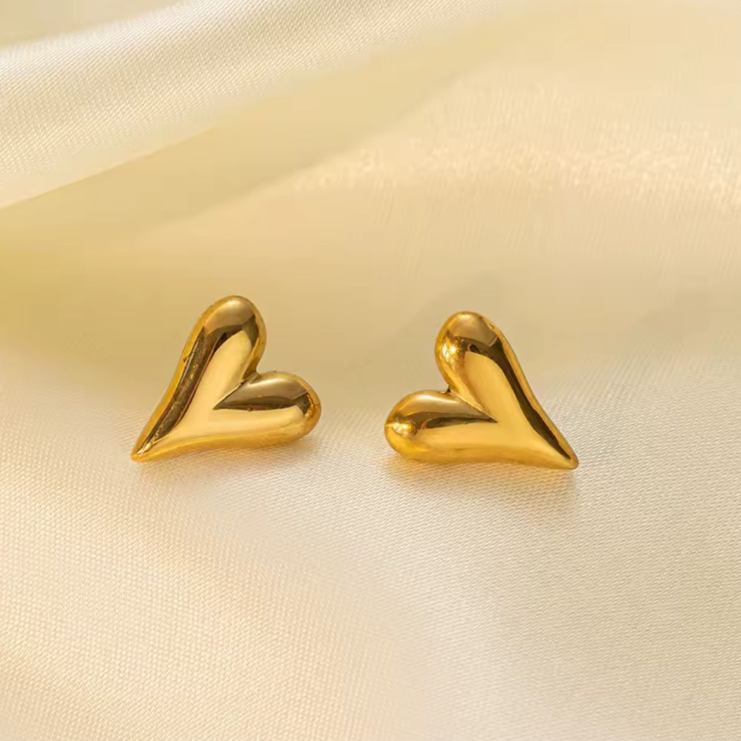 Heart Studs