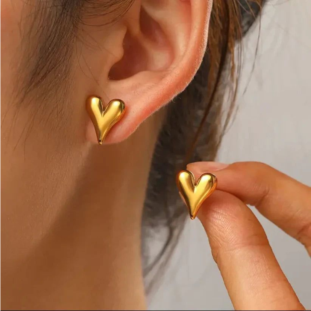Heart Studs