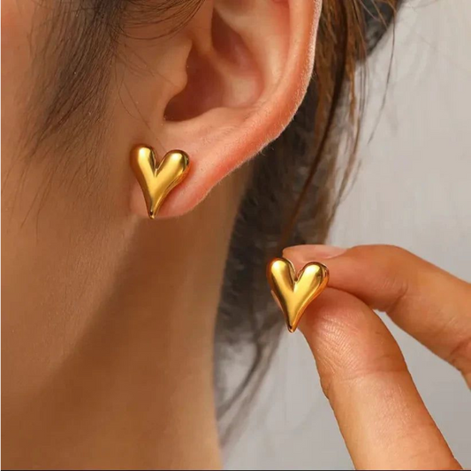 Heart Studs